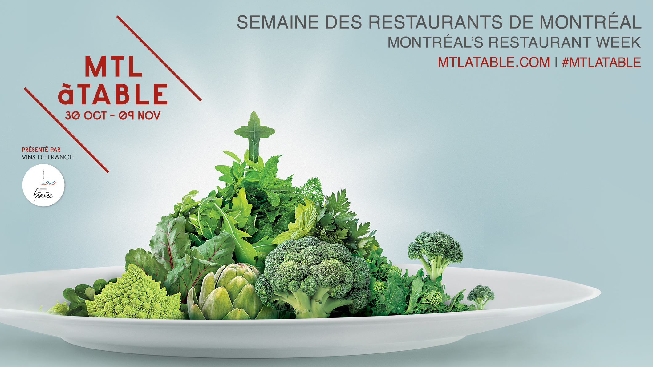 WE ARE OFFERING FREE DINNERS DURING MTL À TABLE